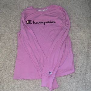 Purple/Pink Champion long sleeve. Good condition
